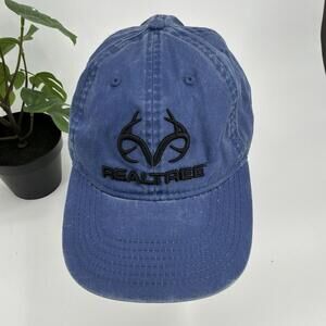 REALTREE Blue Denim Adjustable Baseball Cap Men’s